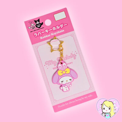 Llavero Rubber Mascot 50 Anniversary ~ Ribbon My Melody