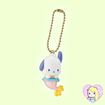Gashapon Sanrio Characters Mermaid Swing ~ Pochacco
