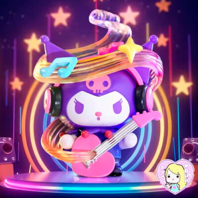 Alternative view of TOP TOY Kuromi Day Dreamer Bottle Series ~ Rock Star