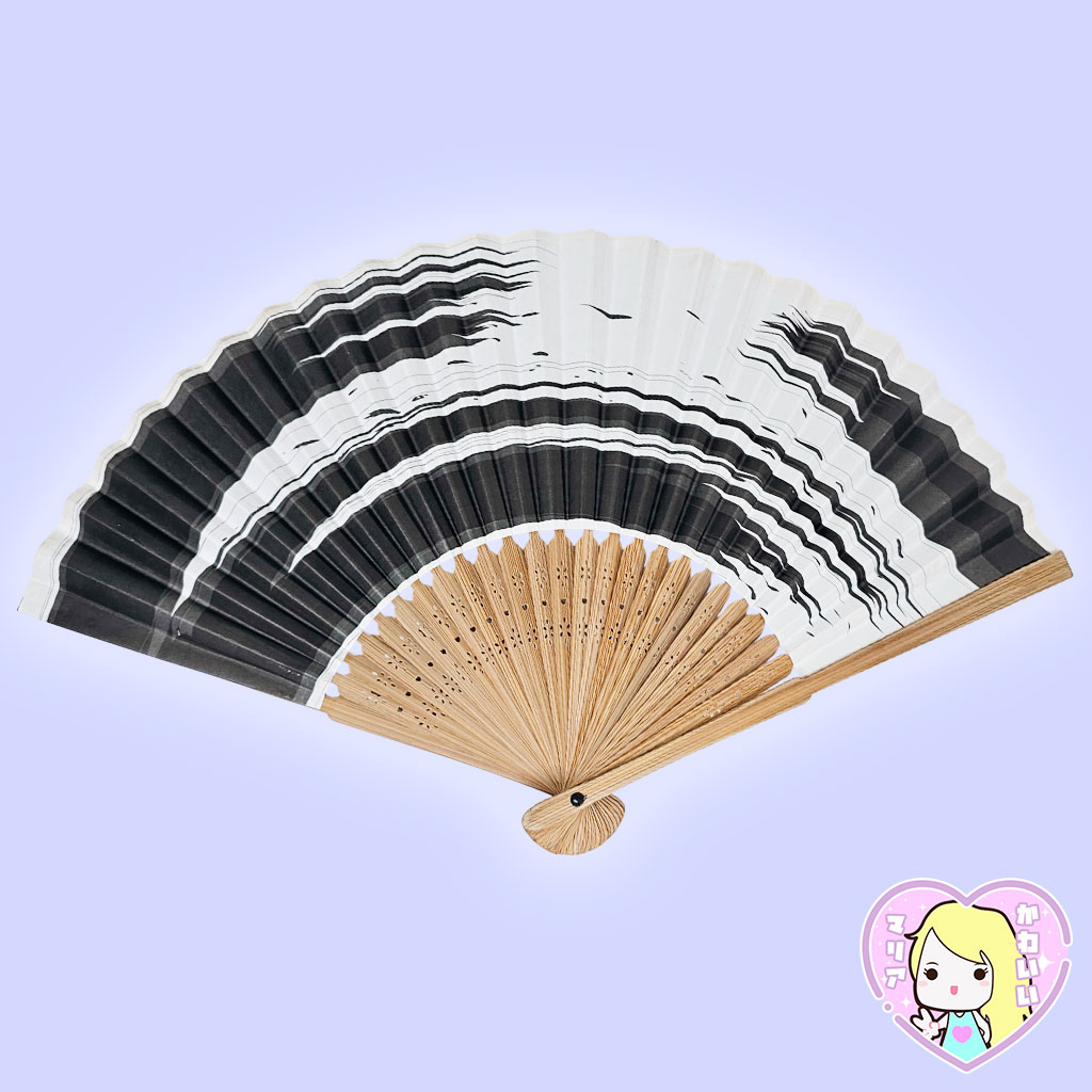 Abanico Tradicional Japonés ~ Ink Painting