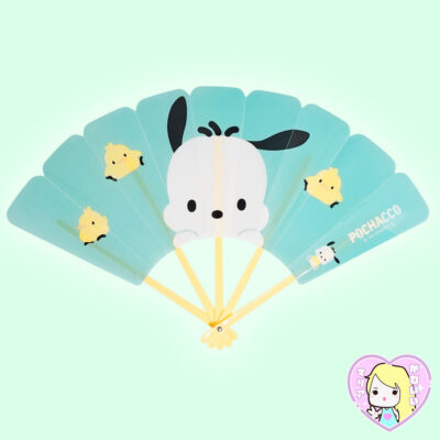 Abanico Plegable Sanrio Characters ~ Pochacco