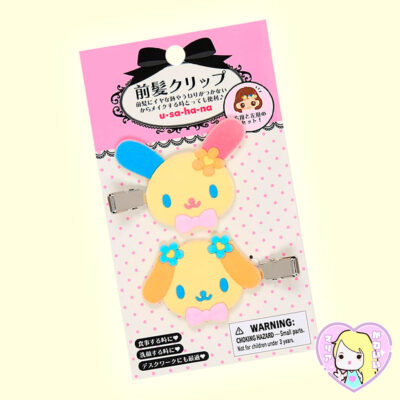 Set Hair Clip Pinches para el cabello Flocked Ver. ~ Usahana