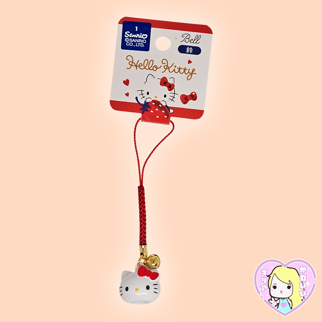 Netsuke Colgante para celular ~ Hello Kitty
