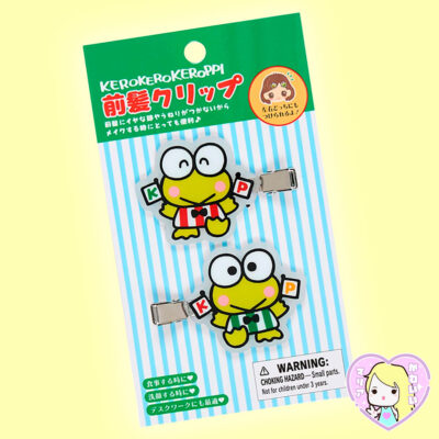 Set Hair Clip Pinches para el cabello ~ Keroppi