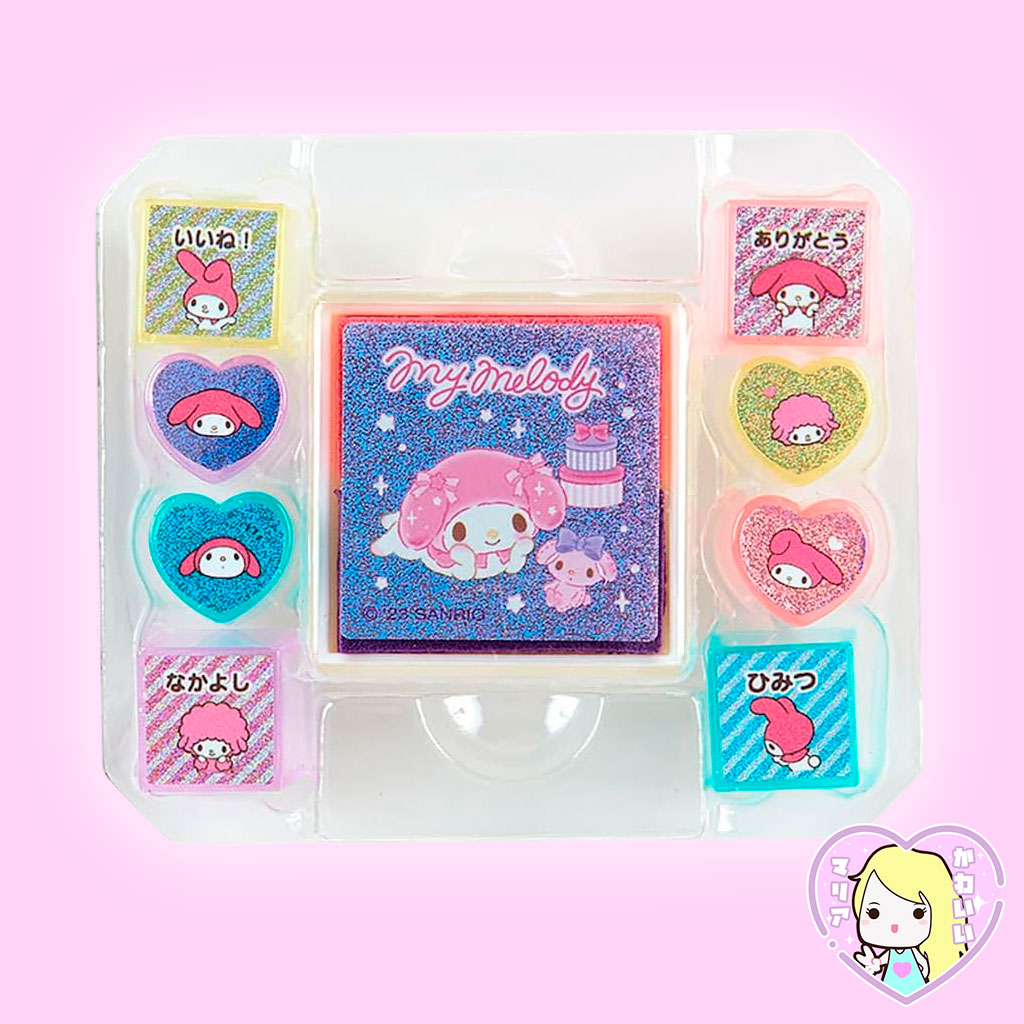Set stamps Timbres Sanrio Characters ~ My Melody - Imagen 3