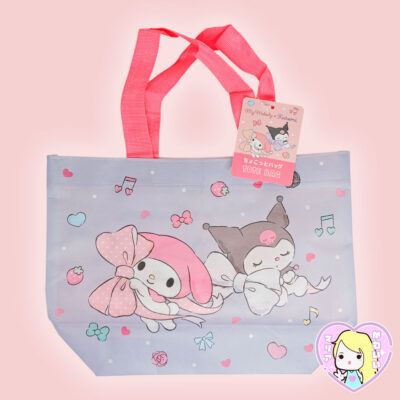 Alternative view of Mini Tote Bag Sanrio Characters ~ My Melody & Kuromi