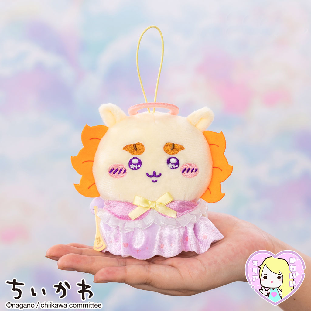 Plush Strap Chiikawa Tenshi ♡ Akuma ~ Angelic Shisa - Imagen 3