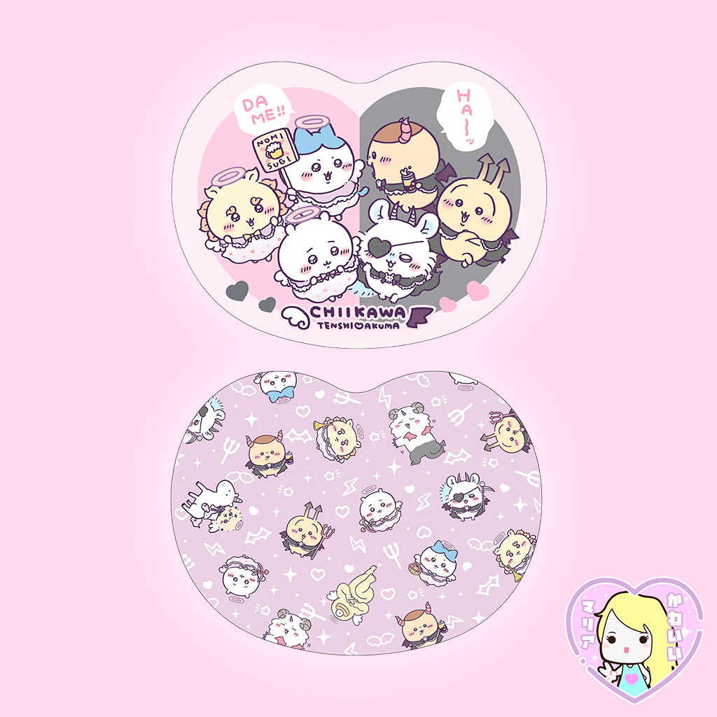 Chiikawa Tenshi ♡ Akuma Heart Cushion - Imagen 3