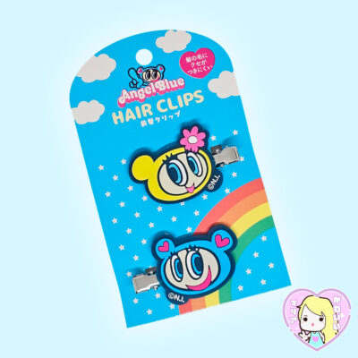 Hair Clips Pinches para el cabello Angel Blue