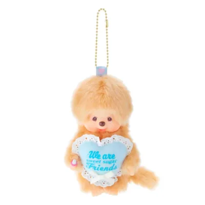 Plush Strap Monchhichi Sweet Sugar Friends ~ Monchhichi