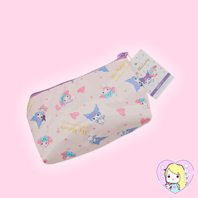 Alternative view of Estuche Sanrio Characters Trapezoid Pouch My Melody & Kuromi