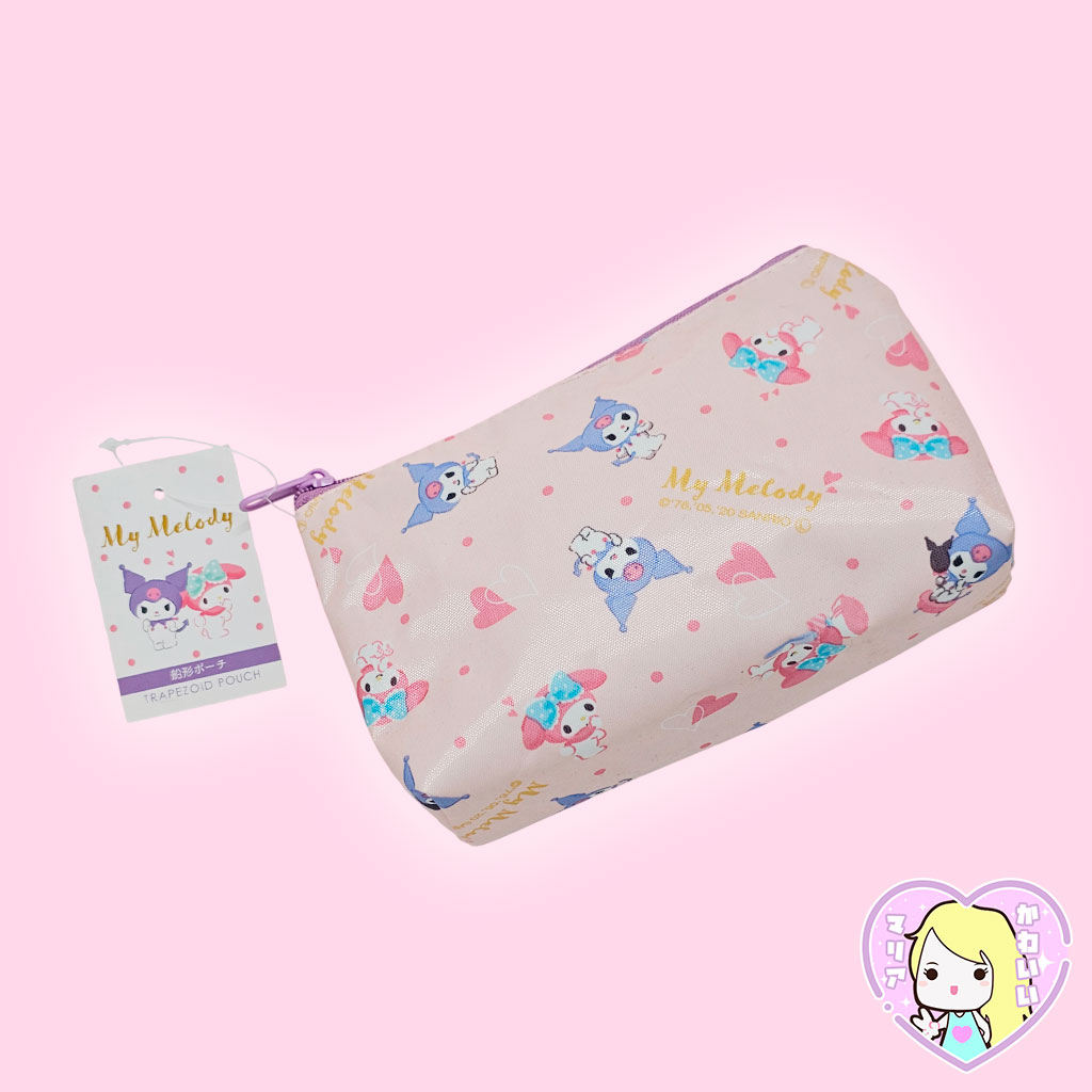 Estuche Sanrio Characters Trapezoid Pouch My Melody & Kuromi