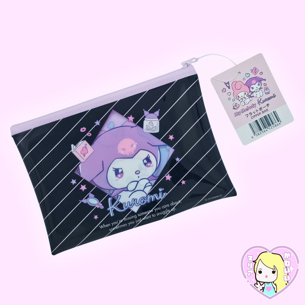 Estuche Sanrio Characters Zipper Bag My Melody & Kuromi - Imagen 2