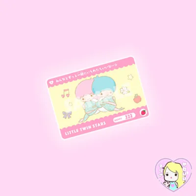 Carddass Bandai Sanrio Characters ~ Little Twin Stars