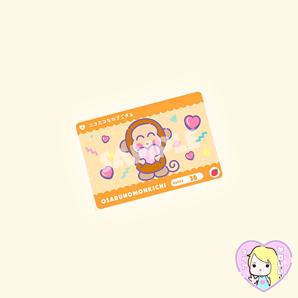 Carddass Bandai Sanrio Characters ~ Osarunomonkichi