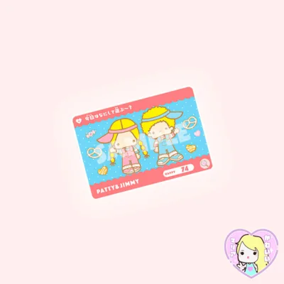 Carddass Bandai Sanrio Characters ~ Patty & Jimmy