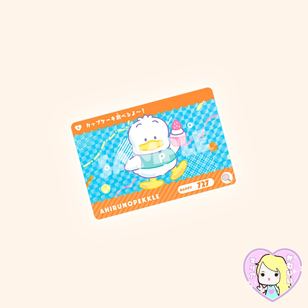 Carddass Prism Bandai Sanrio Characters ~ Ahirunopekkle