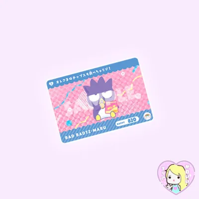 Carddass Prism Bandai Sanrio Characters  ~ Bad Badtz-Maru