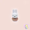 Miffy Tetrafibits Mascot ~ Polera a rayas cafe