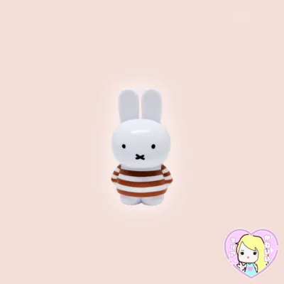 Miffy Tetrafibits Mascot ~ Polera a rayas cafe
