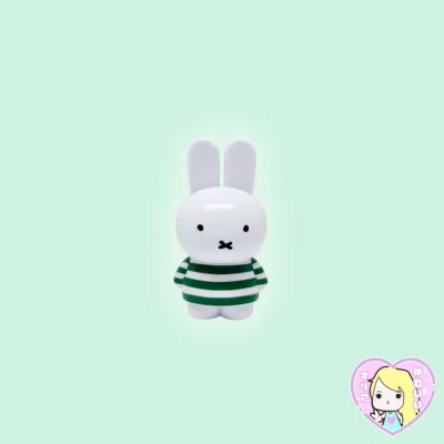 Miffy Tetrafibits Mascot ~ Polera a rayas verde