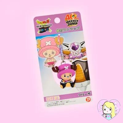 Netsuke Strap Dragon Ball Z x One Piece - 40th WJ Collaboration ~ Freezer x Chopper