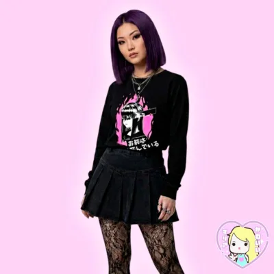 Alternative view of Polera manga larga Omae a mou Shindeiru