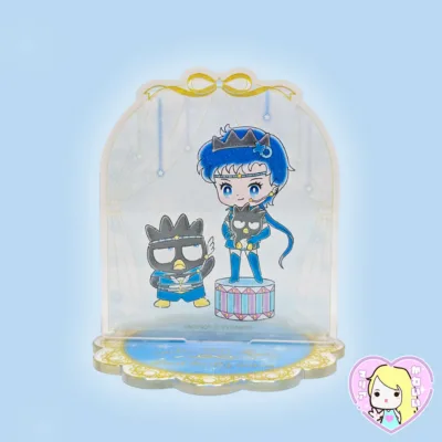 Sailor Moon Cosmos x Sanrio Acrylic Stand ~ Sailor Starlights Seiya x Badtz-Maru