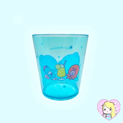 Alternative view of Vaso de plástico transparente Sanrio Characters ~ Hangyodon & Tuxedosam