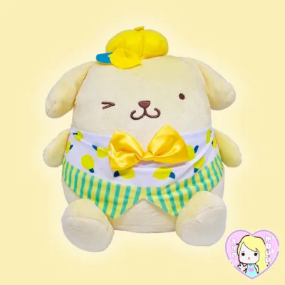 Peluche Sanrio BIG SIZE Pompompurin ~ Lemonade Suit ~ Furyu