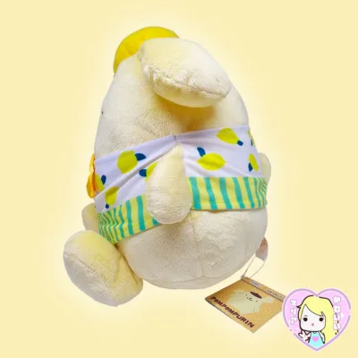 Alternative view of Peluche Sanrio BIG SIZE Pompompurin ~ Lemonade Suit ~ Furyu