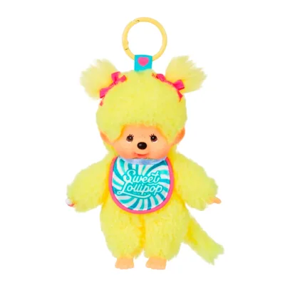 Monchhichi Girl Sweet Lollipop Yellow