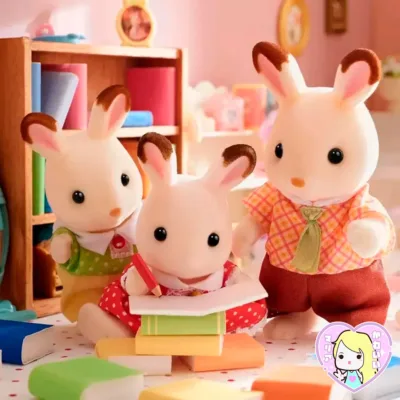 Alternative view of Sylvanian Families ~ Papá Conejo Chocolate ~ Frasier Chocolate