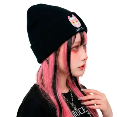 Alternative view of Beanie Sukeban Club ~ Kitsune Pink