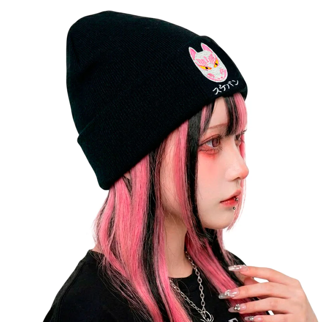 Beanie Sukeban Club ~ Kitsune Pink - Imagen 2