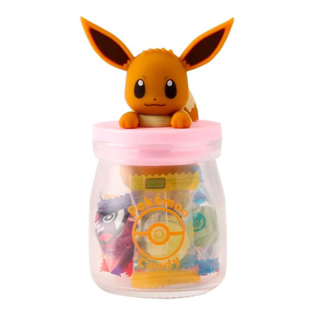 Frasco de vidrio con dulces ~ Candy Bottle Pokémon ~ Eevee
