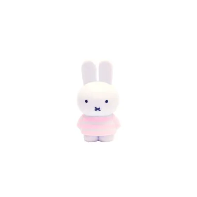 Miffy Tetrafibits Mascot ~ Polera a rayas rosa pastel