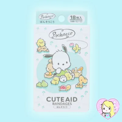 Parche Curitas Banditas Adhesivas Sanrio Characters ~ Pochacco