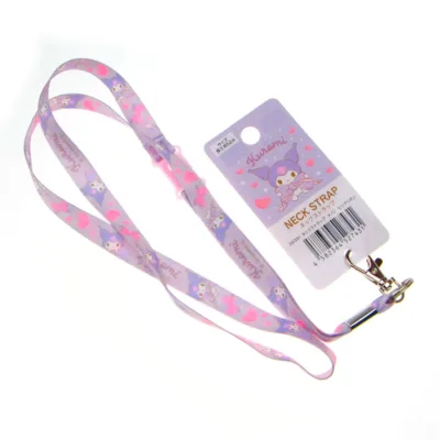 Neck Strap Lanyard Sanrio Characters ~ Kuromi