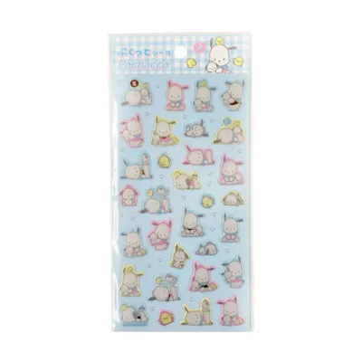 Set Stickers 3D Sanrio ~ Pochacco