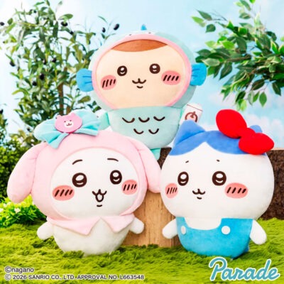 Peluche Chiikawa Hachiware x Hello Kitty Sanrio - Imagen 3