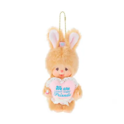 Plush Strap Monchhichi Sweet Sugar Friends ~ Chimutan
