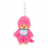 Plush Strap Monchhichi Colors ~ Berry Pink