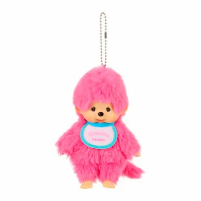 Plush Strap Monchhichi Colors ~ Berry Pink