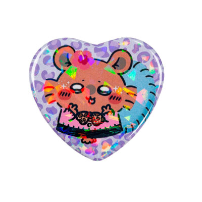 Chapita Forma Corazón ~ Momonga Gyaru