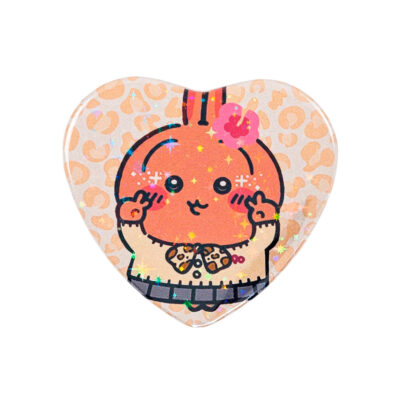 Chapita Forma Corazón ~ Usagi Gyaru