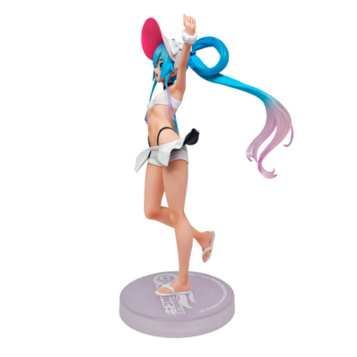 Figura Hatsune Miku Trio Try It Racing Miku 2024 Summer Holiday Ver. - Imagen 3