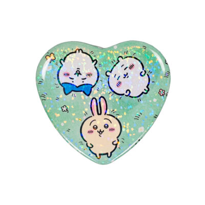 Chapita Forma Corazón ~ Chiikawa Friends