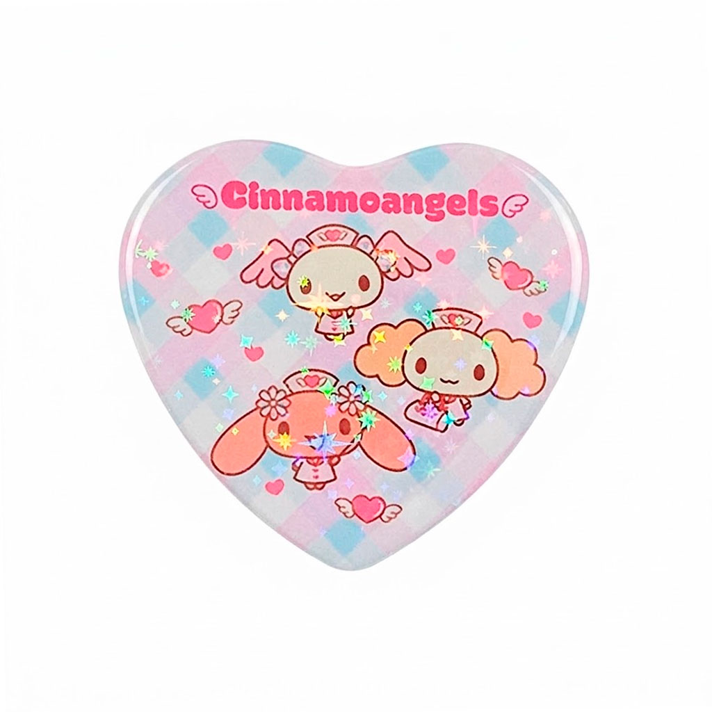 Chapita Forma Corazón ~ Cinnamoangels
