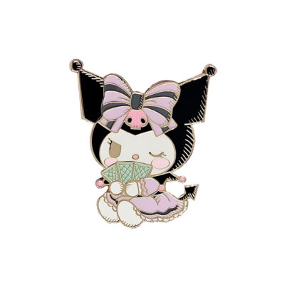 Pin prendedor Sanrio ~ Kuromi D
